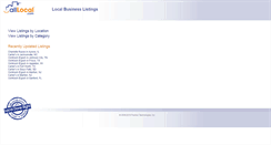 Desktop Screenshot of biz.alllocal.com